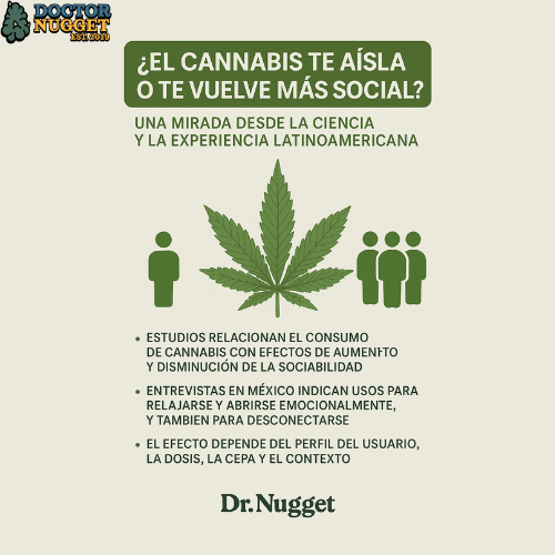 ¿El cannabis te aísla o te vuelve más social?
