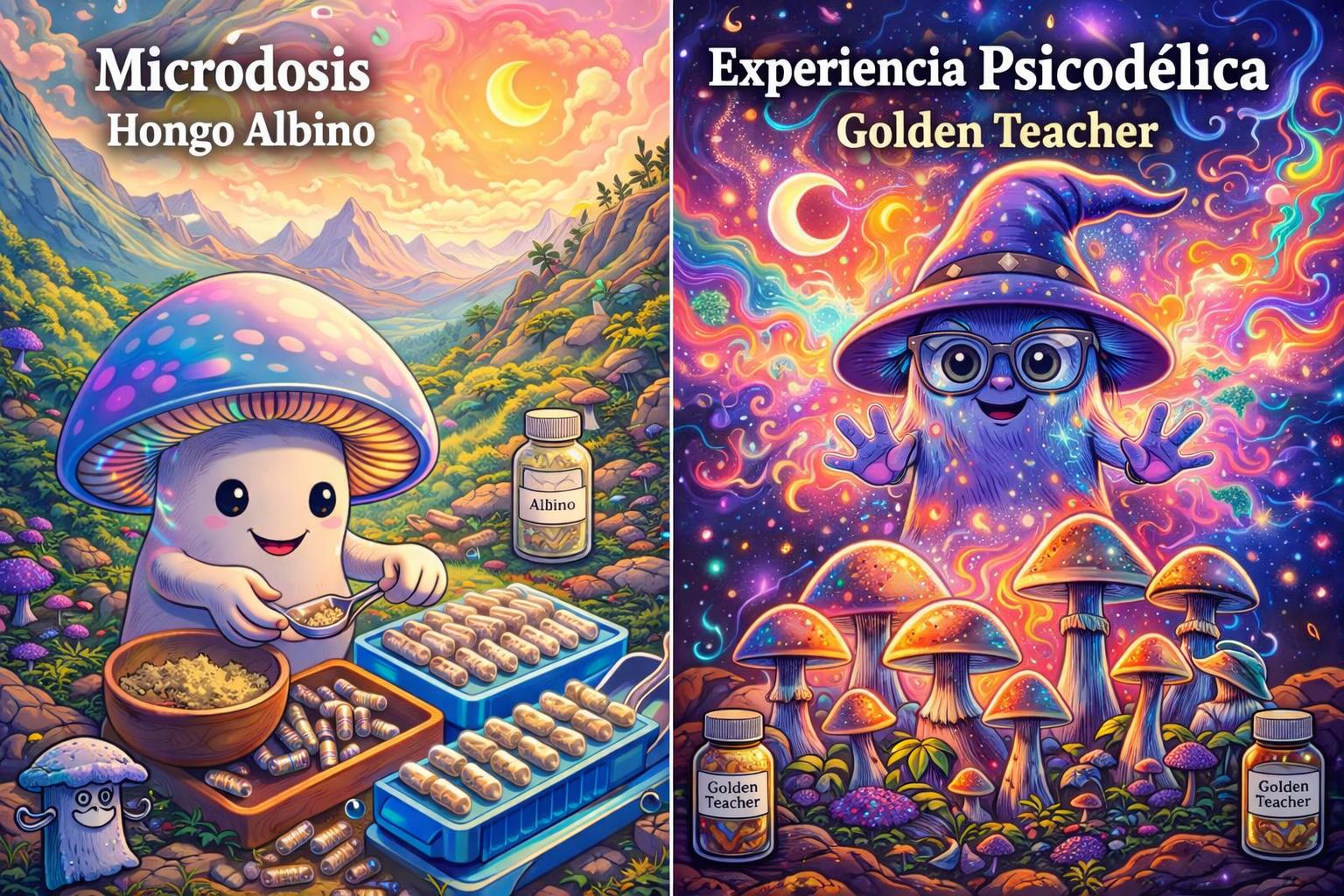 Microdosis Consciente vs. Tratamiento Psicodélico