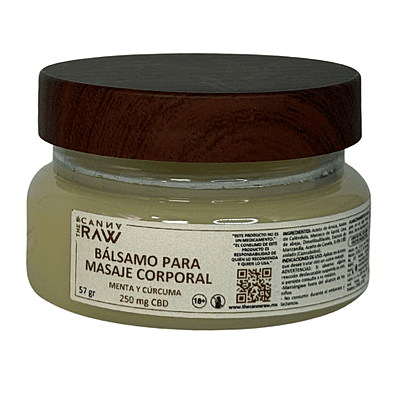 The Canna Raw Bálsamo masaje corporal de hemp