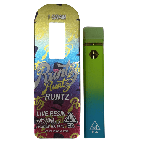 Runtz live resin vape edición clasica