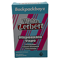 Backpackboyz vape pen White Zerbert 2G