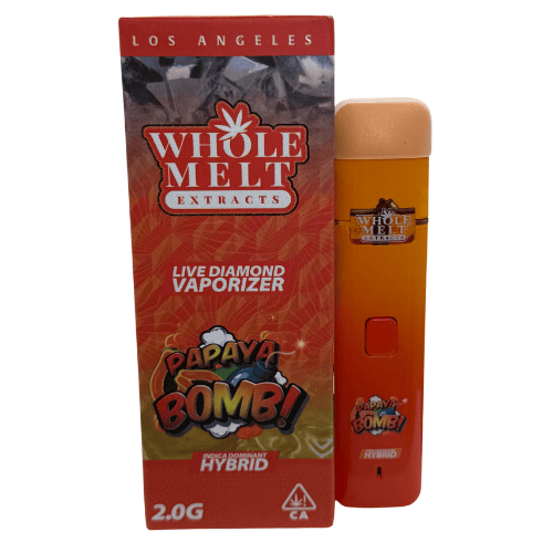  Whole Melt Extracts Diamond vape Papaya Bomb 2G