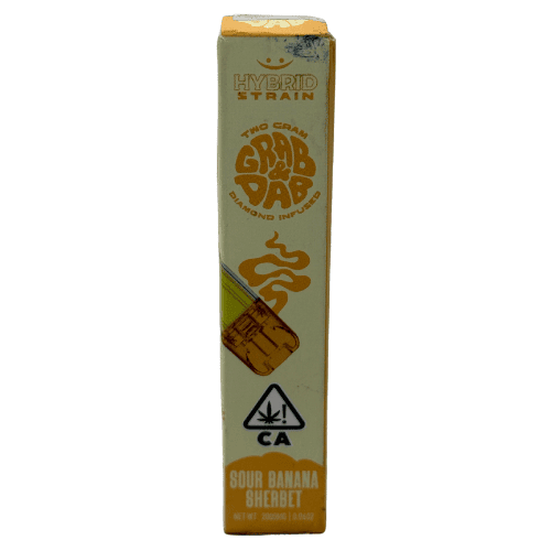 Grab N Dab vape Sour Banana Sherbet 2G Grab N Dab vape Sour Banana Sherbet 2G