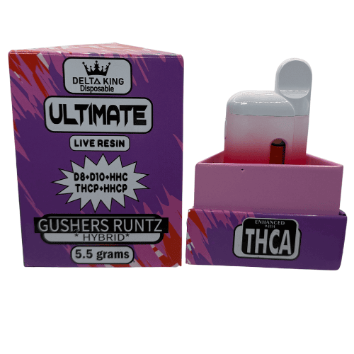 Delta King Resin Vape D8 Gushers Runtz 5.5 G Delta King Resin Vape D8 Gushers Runtz 5.5 G