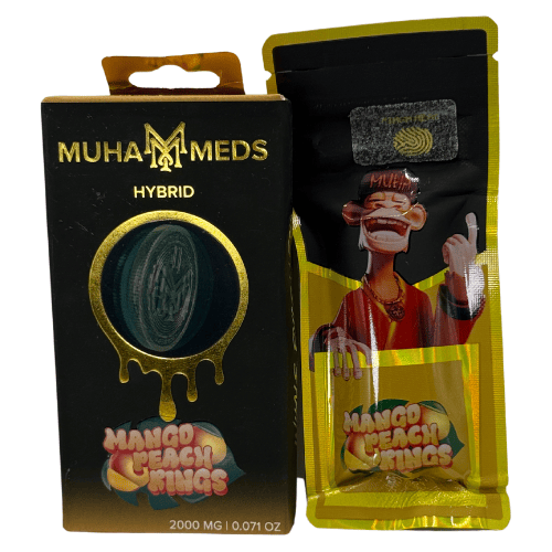  Muha Meds Vape Mango Peach Rings 2G