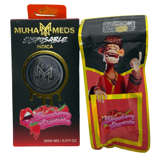 Muha Meds Vape Strawberry Shortcake 2G Muha Meds Vape Strawberry Shortcake 2G