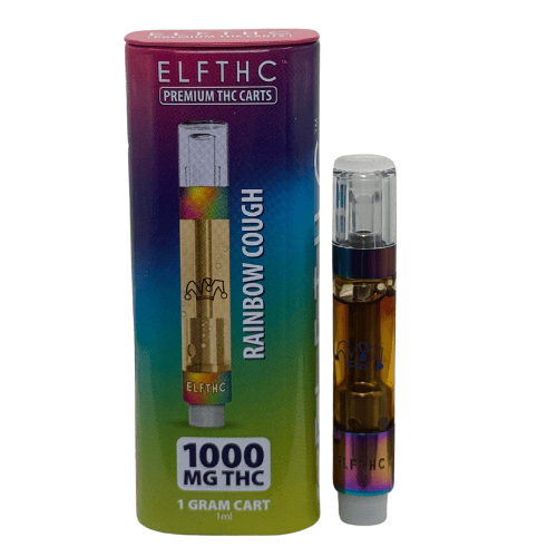 ELFTHC premium cart Rainbow Cough ELFTHC premium cart Rainbow Cough