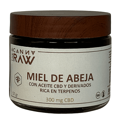 The Canna Raw Miel de Abeja con aceite de Hemp