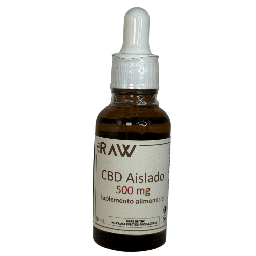 The Canna Raw Gotero de CBD Aislado The Canna Raw Gotero de CBD Aislado