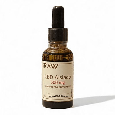 The Canna Raw Gotero de CBD Aislado The Canna Raw Gotero de CBD Aislado