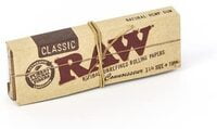 Raw Classic Connoisseur Tamaño 1 1/4 Papel de liar con filtros Raw Classic Connoisseur Tamaño 1 1/4 Papel de liar con filtros