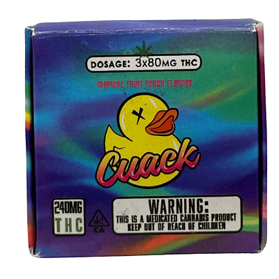  Cuack Tropical Fruit Punch gomitas