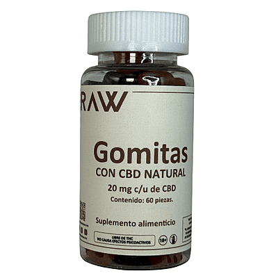 The Canna Raw Gomitas de CBD The Canna Raw Gomitas de CBD