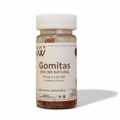The Canna Raw Gomitas de CBD The Canna Raw Gomitas de CBD