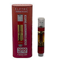 ELFTHC premium cart Sticky Strawberry Snatch ELFTHC premium cart Sticky Strawberry Snatch