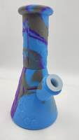 Bong silicón azul Bong silicón azul