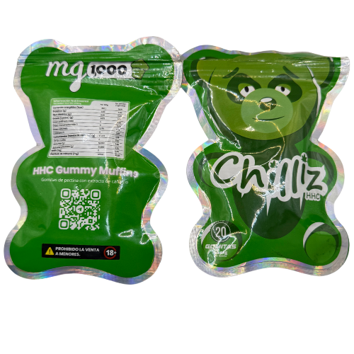 Chilliz HHC HHC Gummy Muñeco gomitas de pectina con extracto de cannabis Chilliz HHC HHC Gummy Muñeco gomitas de pectina con extracto de cannabis