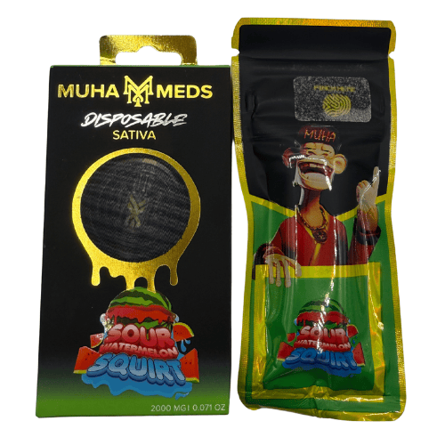 Muha Meds Vape desechable Sour Watermelon Squirt Muha Meds Vape desechable Sour Watermelon Squirt
