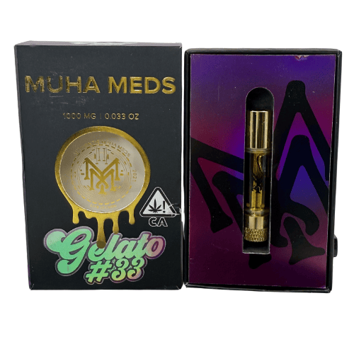 Muha Meds cart Gelato 33