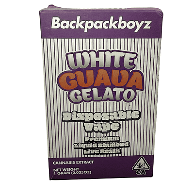Backpackboyz pluma desechable White Guava Gelato Backpackboyz pluma desechable White Guava Gelato
