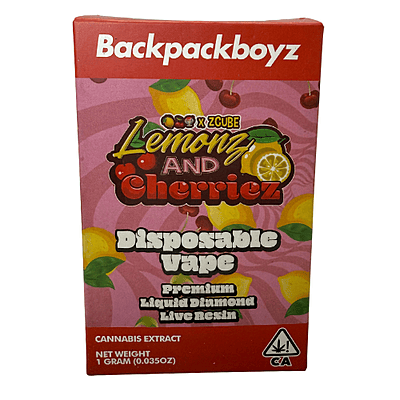 Backpackboyz pluma desechable Lemonz and Cherriez Backpackboyz pluma desechable Lemonz and Cherriez
