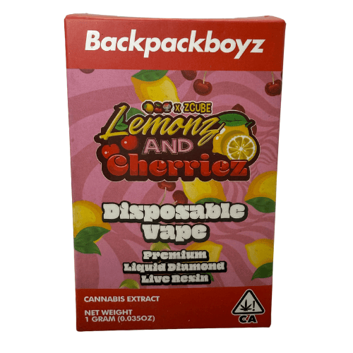 Backpackboyz pluma desechable Lemonz and Cherriez