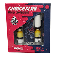 Choiceslab Premium 2 Cart combo Strawberry Daiquiri + Galactic Kush Choiceslab Premium 2 Cart combo Strawberry Daiquiri + Galactic Kush