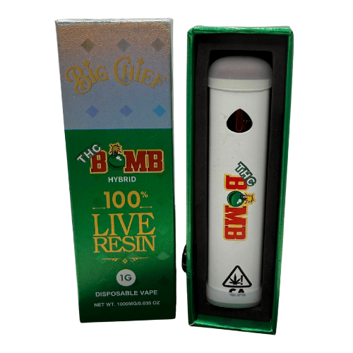 Big Chief Vape Desechable Live resin THC Bomb Big Chief Vape Desechable Live resin THC Bomb