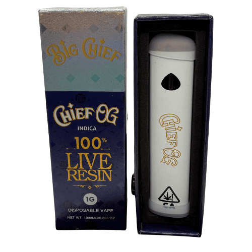 Big Chief Vape Desechable Live resin Chief OG