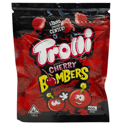 Trolli Medicated Medicated Cherry Bombers Trolli Medicated Medicated Cherry Bombers