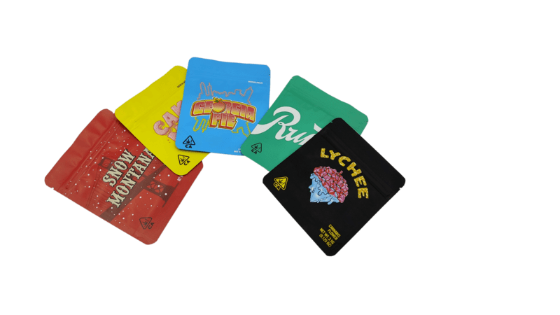 Bolsa de mylar de material de grado alimenticio a prueba de olor, Premium, sellado térmico, prueba de olor, a prueba de niños, bolsas de almacenamiento con cremallera resellable Bolsa de mylar de material de grado alimenticio a prueba de olor, Premium, sellado térmico, prueba de olor, a prueba de niños, bolsas de almacenamiento con cremallera resellable