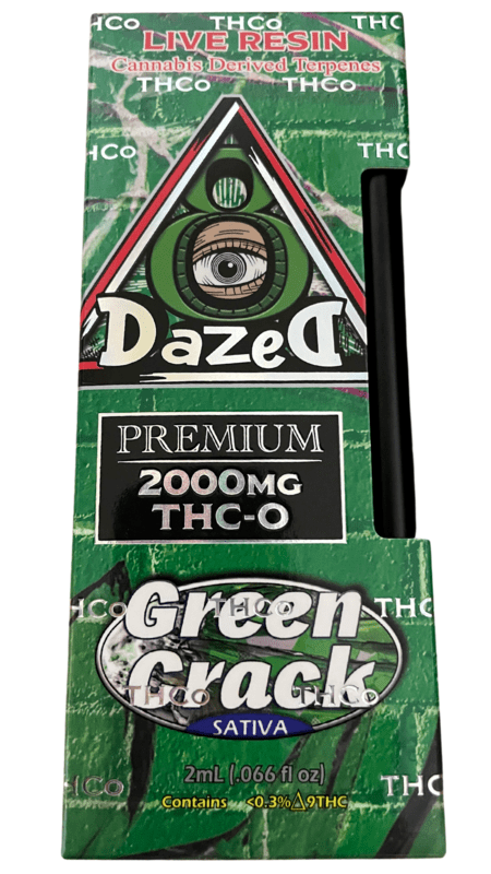 GREEN CRACK THC-O LIVE RESIN DESECHABLE [2G]