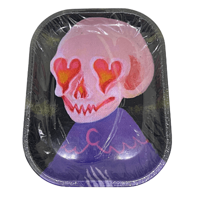 Charola bandeja para forjar calavera