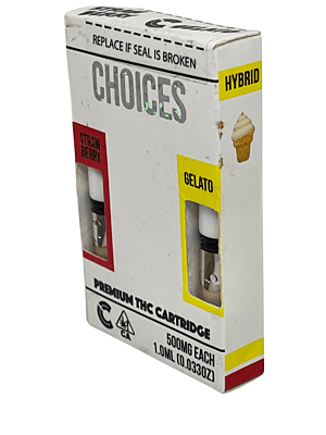 Choices cart combo Strawberry y Gelato