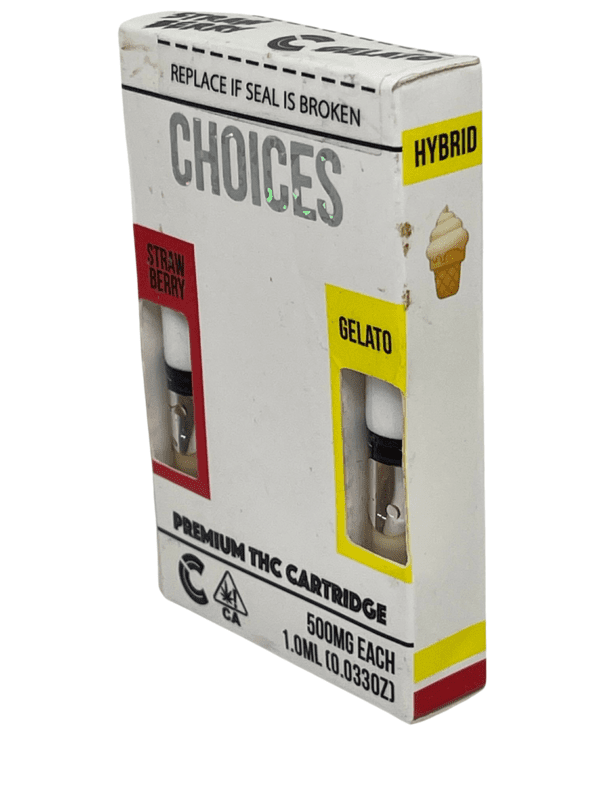 Choices cart combo Strawberry y Gelato