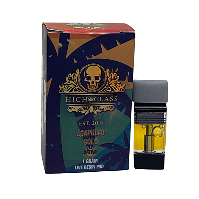 High Class Live Resin Pod Acapulco Gold