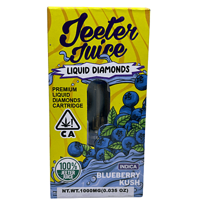 Jeeter Juice Liquid Diamonds Cart THC - Blueberry Kush