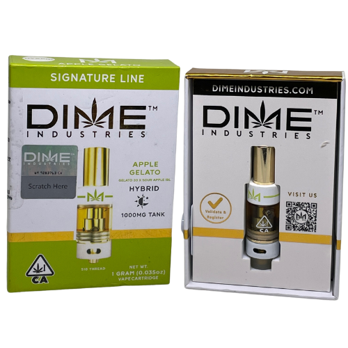 Dime industries signature line tanque Apple Gelato