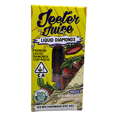 Jeeter Juice Liquid Diamonds Cart THC - Strawberry Shortcake