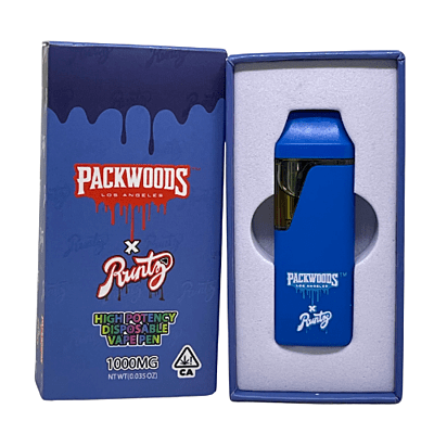 Packwoods X Runtz Vape Pen Desechable Strawberry Cough