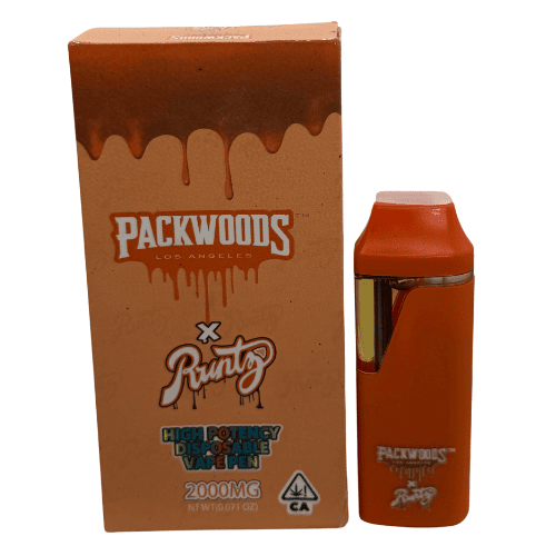 Packwoods X Runtz Vape pen desechable Sour Tangie 2G
