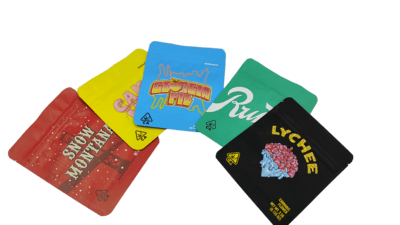 Bolsa de mylar de material de grado alimenticio a prueba de olor, Premium, sellado térmico, prueba de olor, a prueba de niños, bolsas de almacenamiento con cremallera resellable Bolsa de mylar de material de grado alimenticio a prueba de olor, Premium, sellado térmico, prueba de olor, a prueba de niños, bolsas de almacenamiento con cremallera resellable