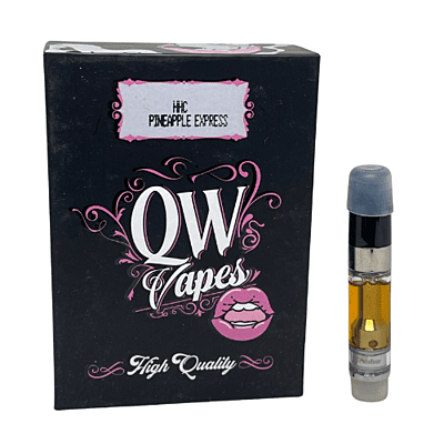QW Vapes HHC Cart 1G - Pineapple express