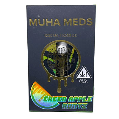 Muha Meds Cart Green Apple Runtz