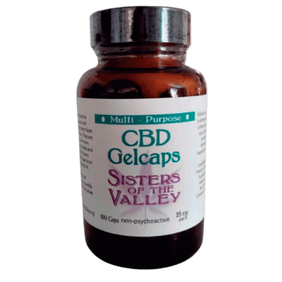 Cápsulas de CBD Sisters of the Valley
