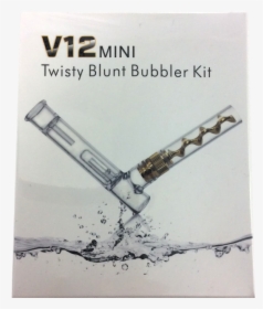 HW Mini Twisty Blunt Glass Bubbler Kit