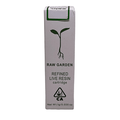 Raw Garden Refined Live Resin Cart Wubba Cookies