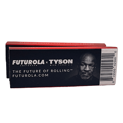 Futurola X Tyson Kit sabanas Tamaño 1 1/4 Papel de liar con filtros