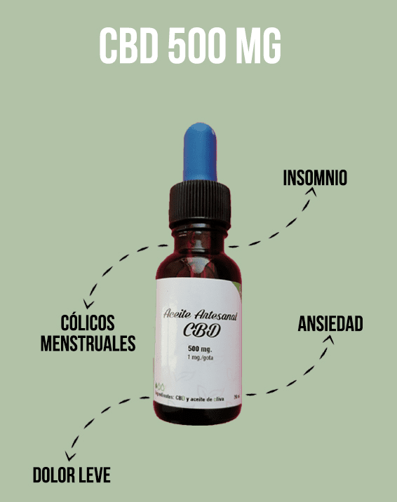 Gotero de aceite CBD artesanal Natulier