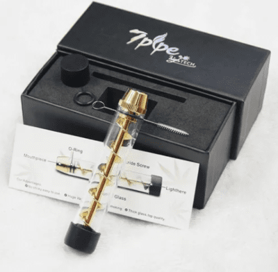 7 Pipe Twisty Glass Blunt